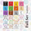 Set de Tarjetas Educativas - Aprendiendo los Colores - Tarjetas Didácticas Bilingües Español - Inglés