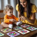 Set de 10 Tarjetas educativas Aprendiendo los Números – Materiales didácticos personalizados – Tamaño de 4″x 4″ Pulgadas