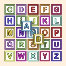 Set de 27 tarjetas educativas para enseñar el abecedario - Set de tarjetas didácticas de las letras