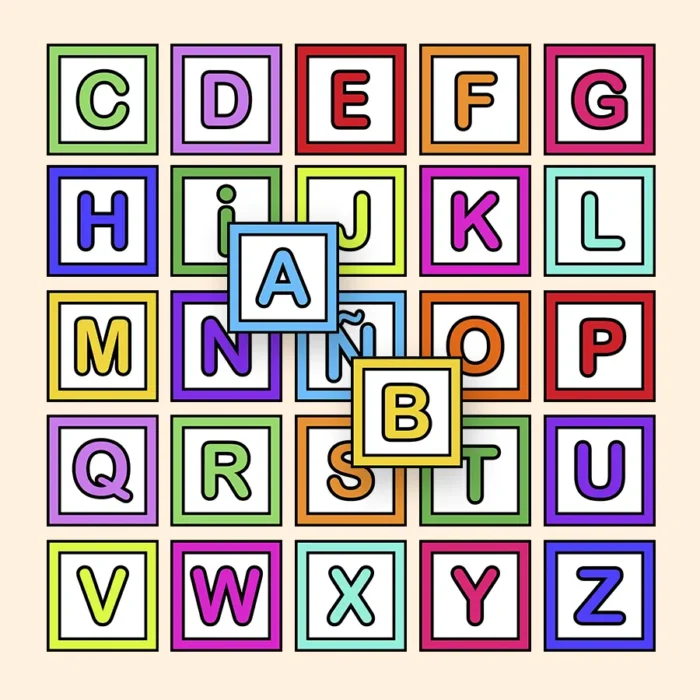 Set de 27 tarjetas educativas para enseñar el abecedario - Set de tarjetas didácticas de las letras - Image 3