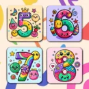 Set de 10 Tarjetas educativas Aprendiendo los Números – Materiales didácticos personalizados – Tamaño de 4″x 4″ Pulgadas