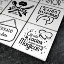Azulejos de ceramica con diseños personalizables - tamaño de 4" x 4" pulgadas - Arma tu diseño personalizado - precio por unidad