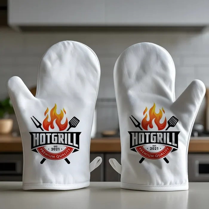 Guantes de horno para cocina con diseños personalizados - Guantes resistentes al calor - Precio por unidad