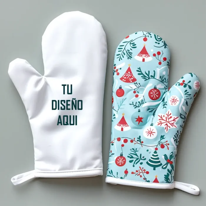 Guantes de horno para cocina con diseños personalizados - Guantes resistentes al calor - Precio por unidad - Image 6
