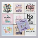 Azulejos de ceramica con diseños personalizables - tamaño de 4" x 4" pulgadas - Arma tu diseño personalizado - precio por unidad