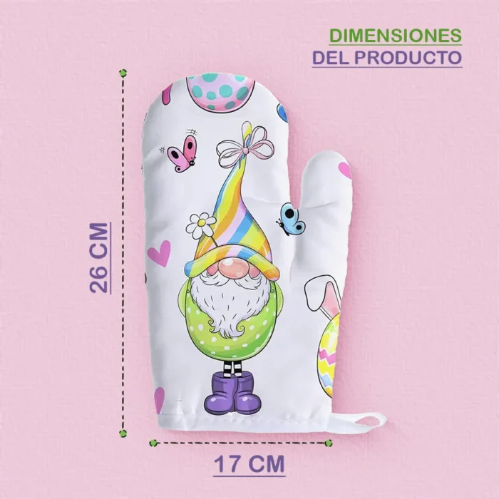 Guantes de horno para cocina con diseños personalizados - Guantes resistentes al calor - Precio por unidad - Image 7