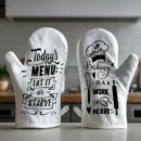 Guantes de horno para cocina con diseños personalizados - Guantes resistentes al calor - Precio por unidad