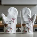 Guantes de horno para cocina con diseños personalizados - Guantes resistentes al calor - Precio por unidad