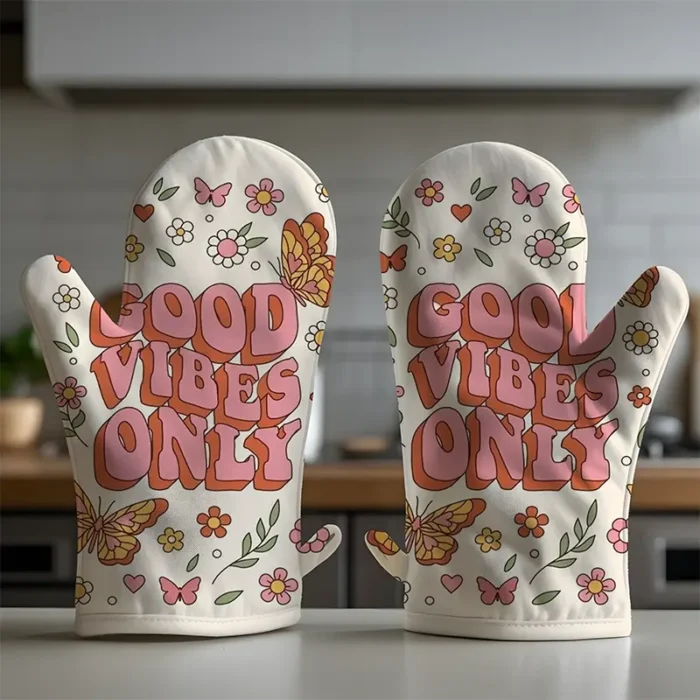 Guantes de horno para cocina con diseños personalizados - Guantes resistentes al calor - Precio por unidad