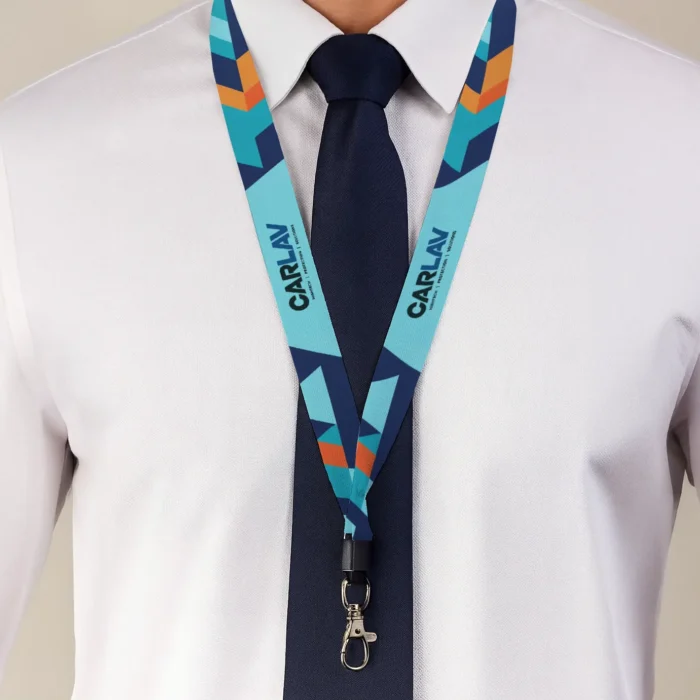 Cinta porta-credencial personalizado - Cordón para gafetes con diseños personalizados