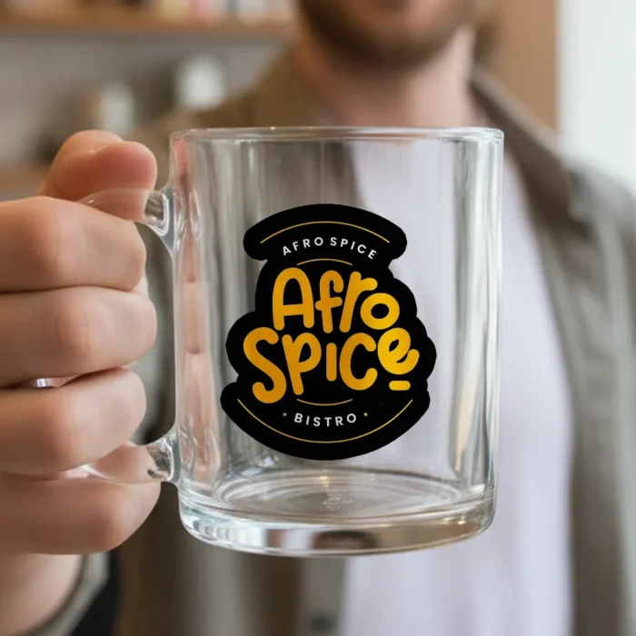 Taza de vidrio con diseño personalizable - Taza de 11 oz - Diseño resistente al agua