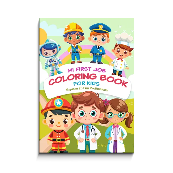 My First Job Coloring Book for Kids - Explore 26 Fun Professions