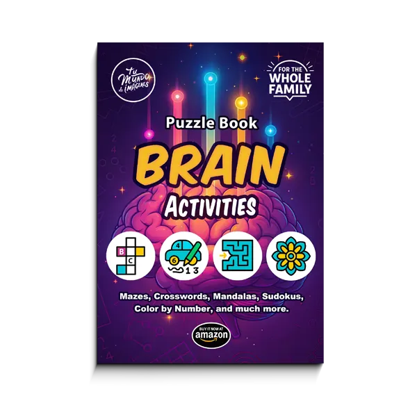 Brain Activities Puzzle Book - For the Whole Family